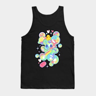 cute fluffy bubbly baby bunny Tank Top